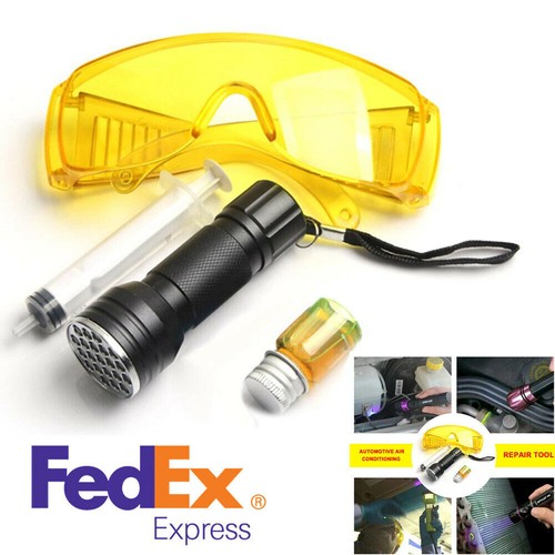 freezer door seal leak test flashlight