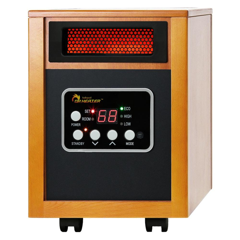 Original 1500-Watt Infrared Portable Space Heater with Dual Heating System- New