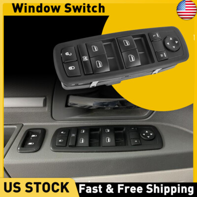 Driver Door Window Switch for Dodge Grand Caravan Chrysler Town & Country 08-09