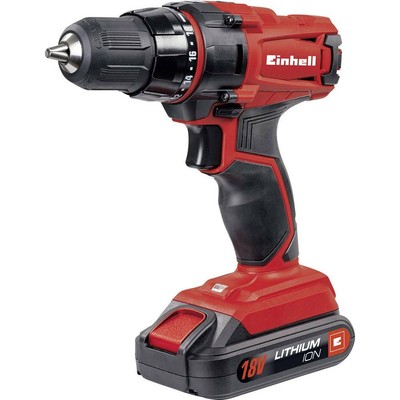 Einhell TC-CD 18-2 Li 4513846 Akku-Bohrschrauber 18 V 1.5 Ah Li-Ion inkl. Akku