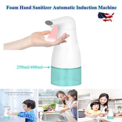 250ml/400ml Automatic Foam Soap Sanitizer Touchless Dispenser IR Sensor Washer