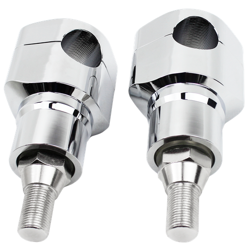 2.5" Chrome Risers Kit for Harley Springer Softail Heritage Softail FLSTS FXSTS 