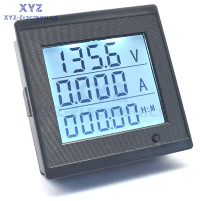 DC6V-200V 20A Digital Voltmeter Ammeter Voltage Amp Current Meter Power Tester