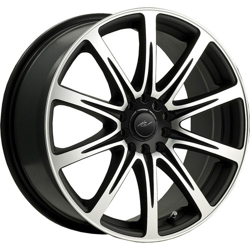 ICW Racing 316K70 Black Center Cap Replacement For Wheels - Single Cap