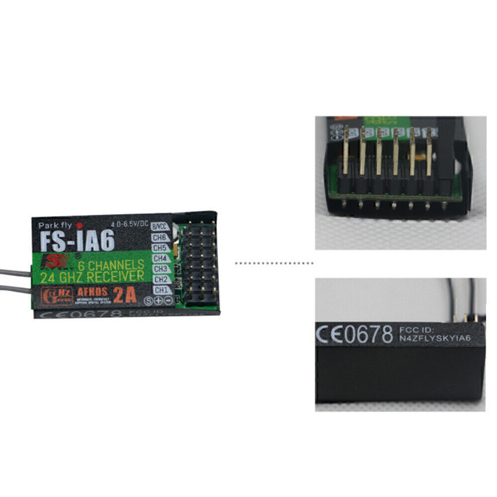 Fs-ia6 6-channel 2.4g Afhds 2a System Remote Control Receive