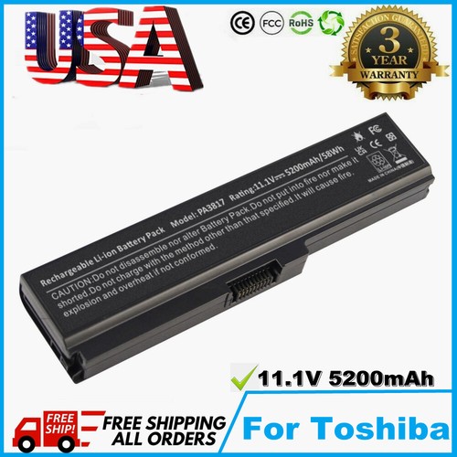 ✅Laptop Battery For Toshiba Satellite L745 L750 L755 L755D PA3817U-1BRS /Charger