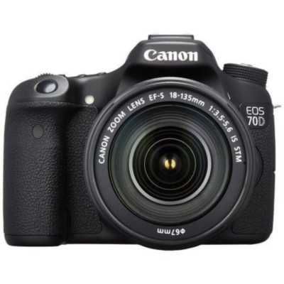 【美品】Canon EOS 70D SIGMA 18-300mm セット Canon EOS 70D DSLR 18-135mm IS STM Kit with f/3.5-5.6 Lens