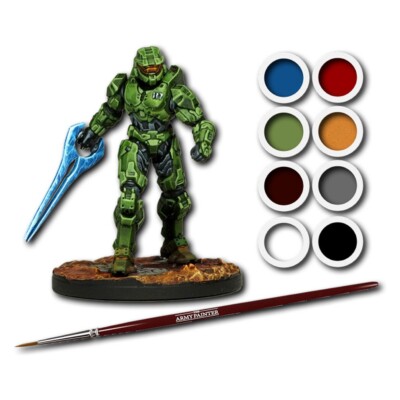Halo Flashpoint - Master Chief Paint Set PREORDER for October 2024