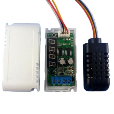 DC5-24V RS485 Modbus RTU Digital Display with External Temperature and Humidity