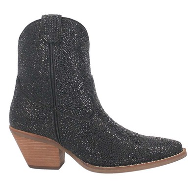 

Dingo Rhinestone Cowgirl Round Toe Cowboy Boots Womens Black Casual Boots DI57, Черный, Dingo Rhinestone Cowgirl Round Toe Cowboy Booties