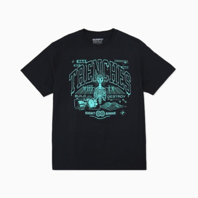 Matrix T Shirt 8&9 Clothing | Jordan 1 Green Glow Match Sz Large Tee 