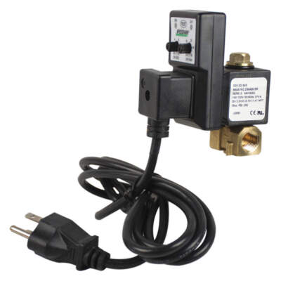SPEEDAIRE 13X526 Auto Drain Valve,100-120V,3/8 In. 13X526