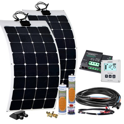 Offgridtec Wohnmobil Solaranlage SPR-F-200 240W 12V flexible Solarmodule MPPT