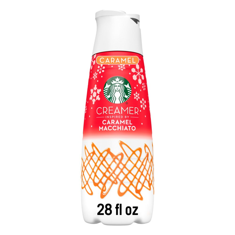 Starbucks Liquid Coffee Creamer Caramel Flavored Creamer, 28