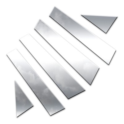 Auto Reflections Pillar Post Covers fit for 2020-2022 Volkswagen Passat [6pc]