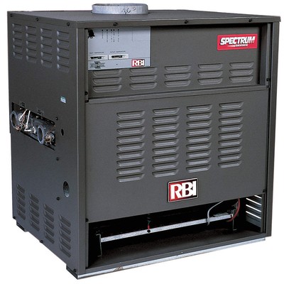 RBI 33SW0400N0E1A0GA9061G1J2 Cmmrcial Gas Fired Wtr Heater,NG,5'' dia