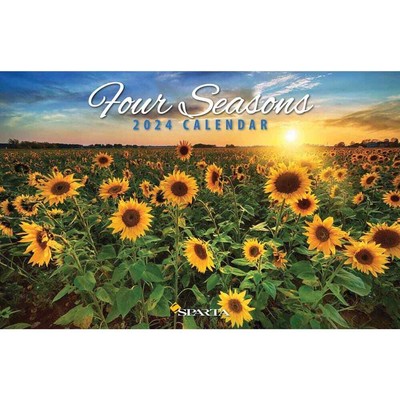 Sparta Calendars,  Four Seasons Deluxe 2024 Wall Calendar