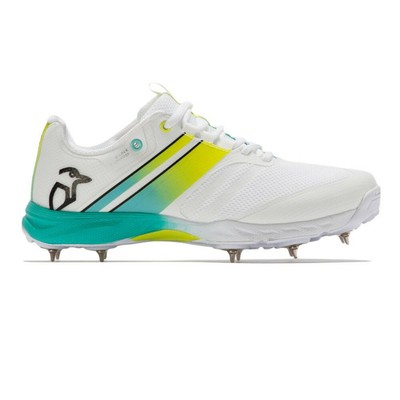 KOOKABURRA KOOKABURRA UNISEX KC 2.0 SPIKE CRICKET SHOES BLUE SPORTS BREATHABLE LIGHTWEIGHT