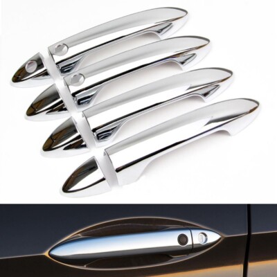 For 2016 2017 2018 2019 2020 Honda Pilot Chrome Door Handle Covers With Smartkey