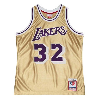 

Mitchell - Ness 75Th Gold Swingman Реплика с круглым вырезом Джерси мужское золото SMJY4398-, Золотой, Mitchell - Ness 75Th Gold Swingman Crew Neck Replica Jersey