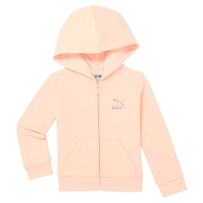

Puma Gloaming Pack Full Zip Hoodie Toddler Girls Size  Повседневная верхняя одежда 85830, Розовый