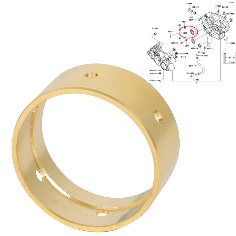 For Kawasaki Brute Force Teryx 750 KVF750 Crankshaft Bearing Bushing 92045-0012