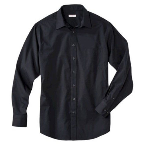 merona ultimate dress shirt Merona Men's Dress Shirt S Black Non-Iron Ultimate Shirt