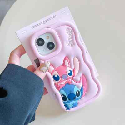 Lilo & Stitch Phone Case for Iphone 15 14 13 12 11 X Plus Pro Max Soft Silicon