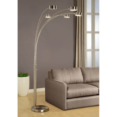 5 light arc floor lamp discount