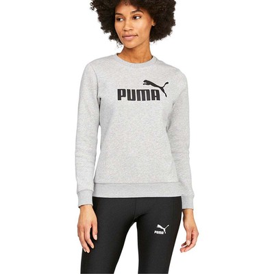 

Puma 58678404 Womens Essentials Logo Свитер с круглым вырезом и длинными рукавами Повседневный -, Grey
