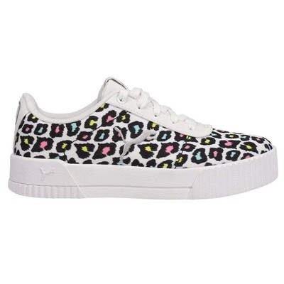 

Puma Carina Summer Cat Leopard Platform Infant Girls Коричневая повседневная обувь 381782-0, Коричневый, Puma Carina Summer Cat Leopard Platform Infant