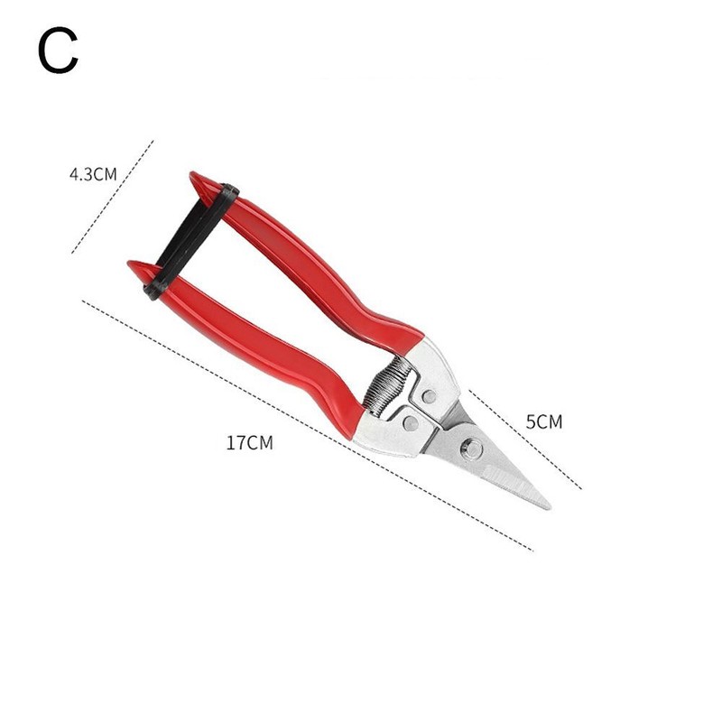 Trimmer Garden Scissors Gardening Hand Pruner Pruning Shear Micro-Tip Snips