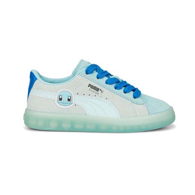 

Puma Poke X Water Turtle Suede Lace Up Youth Boys Синие кроссовки Повседневная обувь 38, Синий, Puma Poke X Water Turtle Suede Lace Up Youth