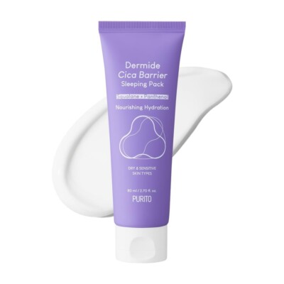 PURITO - Dermide Cica Barrier Sleeping Pack 80mL - US SELLER