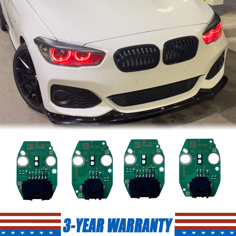 RED Angel eyes DRL LED Boards For BMW 1 SERIES F20 F21 LCI