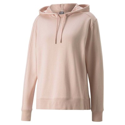 

Puma Her Pullover Hoodie Женская розовая повседневная верхняя одежда 84983147, Розовый