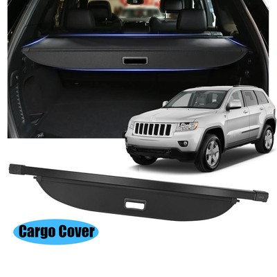 Cargo Cover Shade Shield For 2018-2022 Grand Cherokee Retractable Luggage Shade