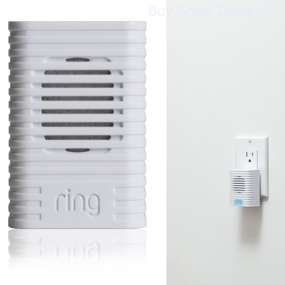 Wi-Fi Enabled Instant Indoor Speaker Ring App Chime Video Wireless Plug