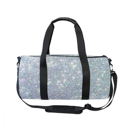 ALAZA Hipster Shiny Glitter Stars Sports Gym Duffel Bag Trav
