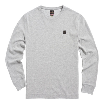 Triumph Dean Grey Long Sleeve Waffle Tee -MTLS22101