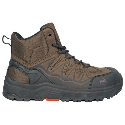 HOSS Boots Eric Hi Electrical Soft Toe Work Mens Brown Work Safety Shoes 50250