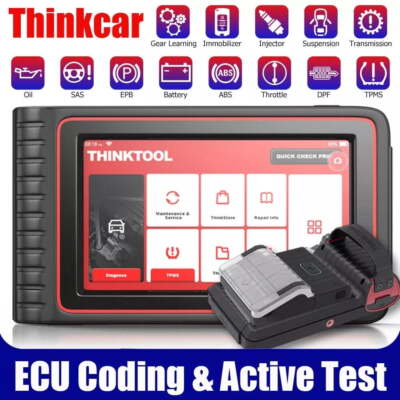 THINKCAR THINKTOOL BiDirectional OBD2 Scanner Code Reader Automotive Diagnostic 
