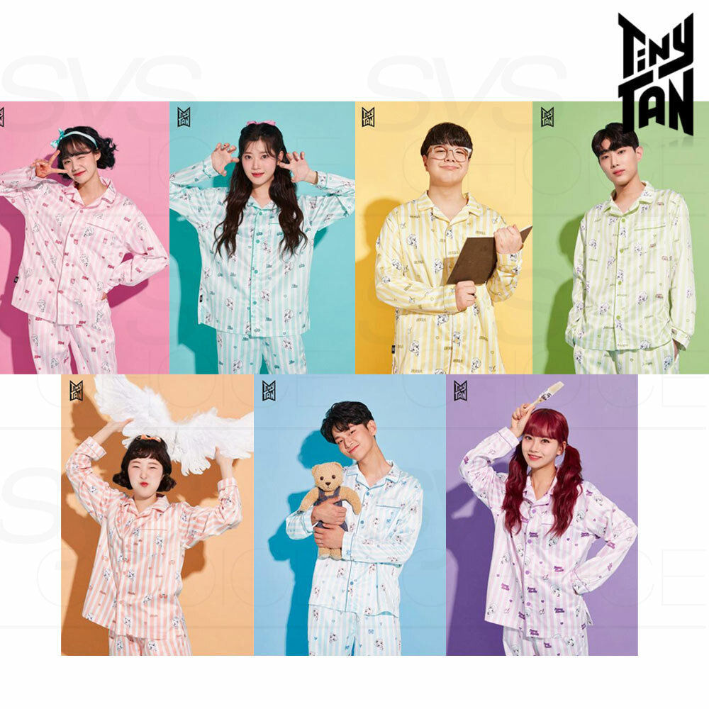 BTS TinyTAN パジャマ　セットアップ　タイニータン BTS TinyTAN Official Authentic Goods Peekaboo Pajamas +