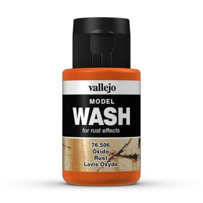 Vallejo Model Wash 76.506 - Wash-Color, Rust, 1.2oz - New