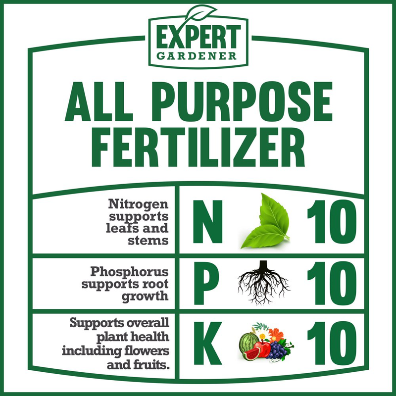 All Purpose Plant Food Fertilizer 10-10-10 Formula; 40 Lb. Garden Lawn Yard