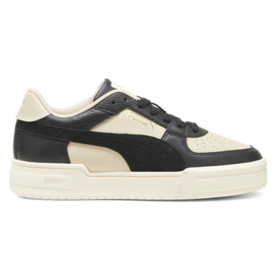 Puma Ca Pro Ow Perforated Logo Lace Up  Mens Beige, Black Sneakers Casual Shoes