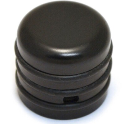 NEW Hipshot O-Ring Guitar & Bass Control Knob for 6mm Split or Solid Shaft BLACK