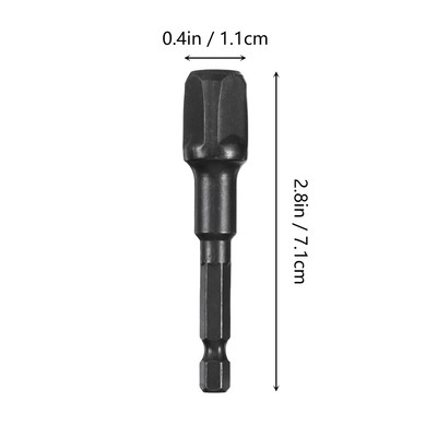  7 Pcs/set Screwdirver Sleeve Drill Socket Adapter Air Impact Wrench