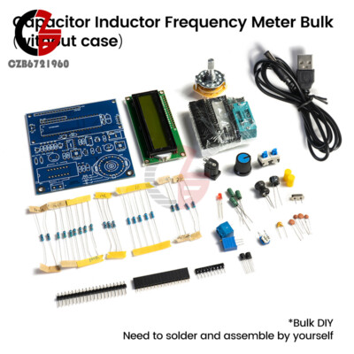 DC5V High Precision Digital LCD Inductance Capacitance Meter Frequency Tester