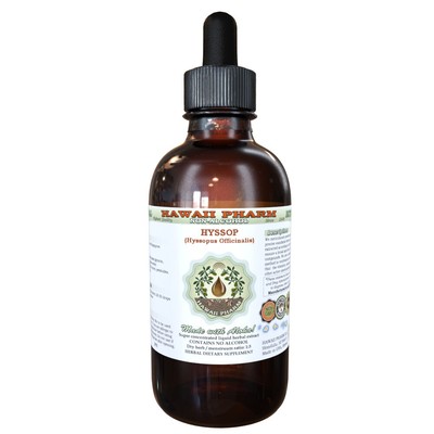 Hyssop (Hyssopus Officinalis) Organic Dried Herb Liquid Extract